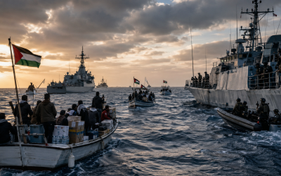 Il mare conteso: libertà di navigazione, blocchi navali e diritti umani nell’alto mare