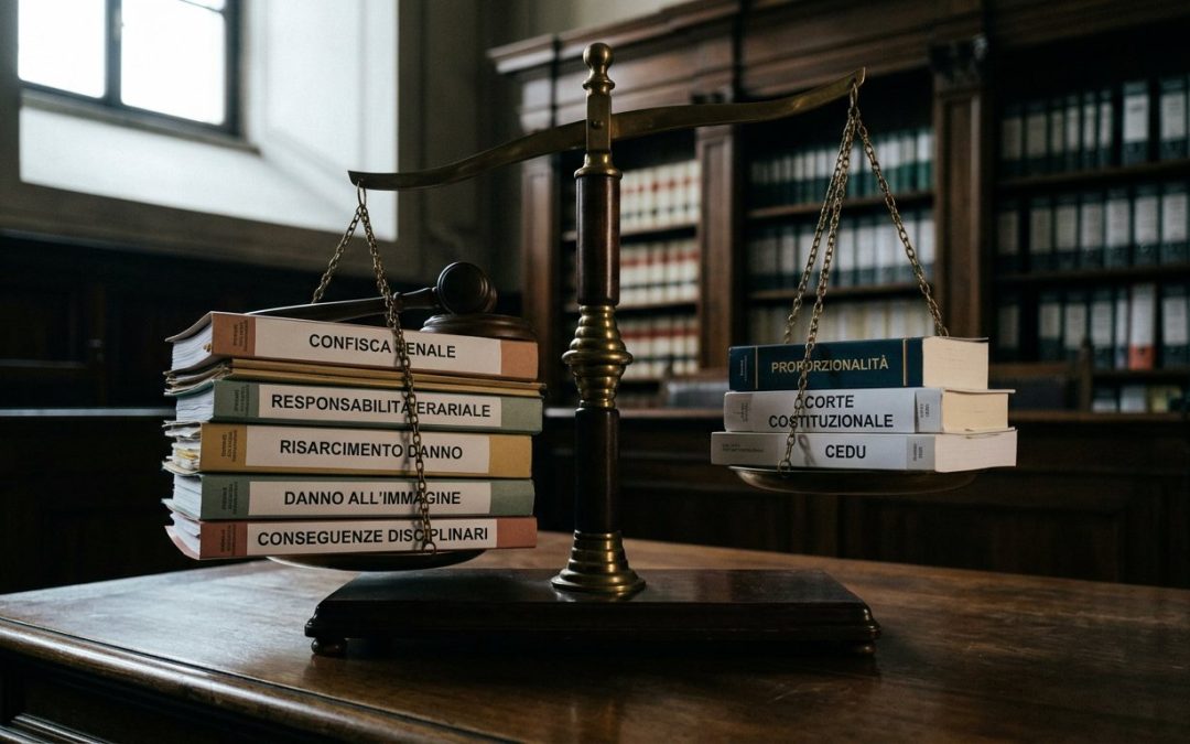 CONFISCA PENALE E RESPONSABILITÀ ERARIALE: IL CUMULO SANZIONATORIO AL VAGLIO DEL PRINCIPIO DI PROPORZIONALITÀ